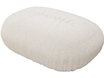 ONDO - Upholstered fabric pouf by grado design - view 2